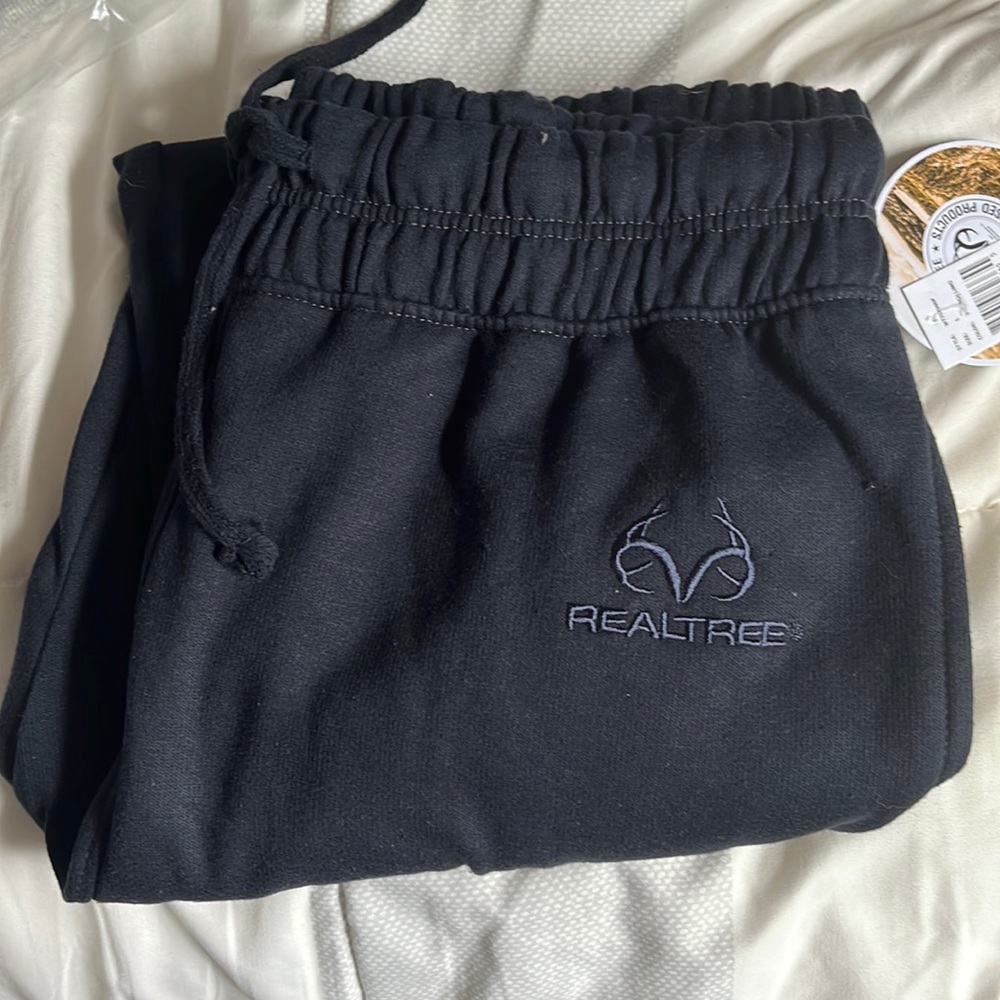 Realtree black joggers